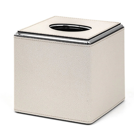 Leather Square Tissue Box | Pinetti | Italianfurniture.com