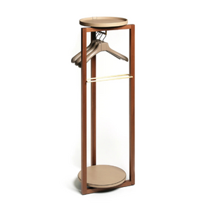 Leather Trays Valet Stand | Pinetti Achille | Italianfurniture.com