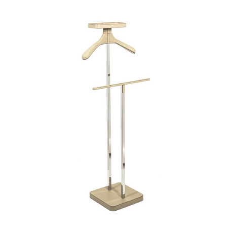 Leather Wrapped Valet Stand | Pinetti John | Italianfurniture.com