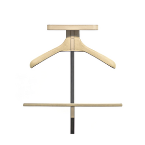 Leather Wrapped Valet Stand | Pinetti John | Italianfurniture.com