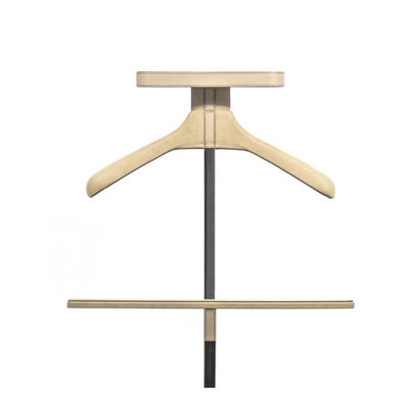 Leather Wrapped Valet Stand | Pinetti John | Italianfurniture.com