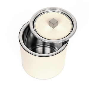 Leather Wrapped Ice Bucket | Pinetti