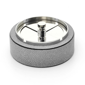 Leather Covered Revolving Ashtray | Pinetti Vento | Italianfurniture.com