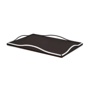 Calf Leather Modern Tray | Pinetti Wave | Italianfurniture.com