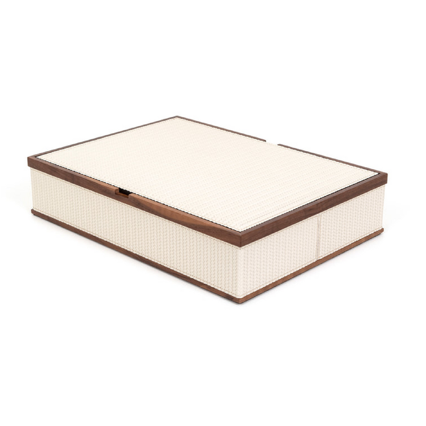 Walnut Wood Rectangular Box | Pinetti Astrea | Italianfurniture.com