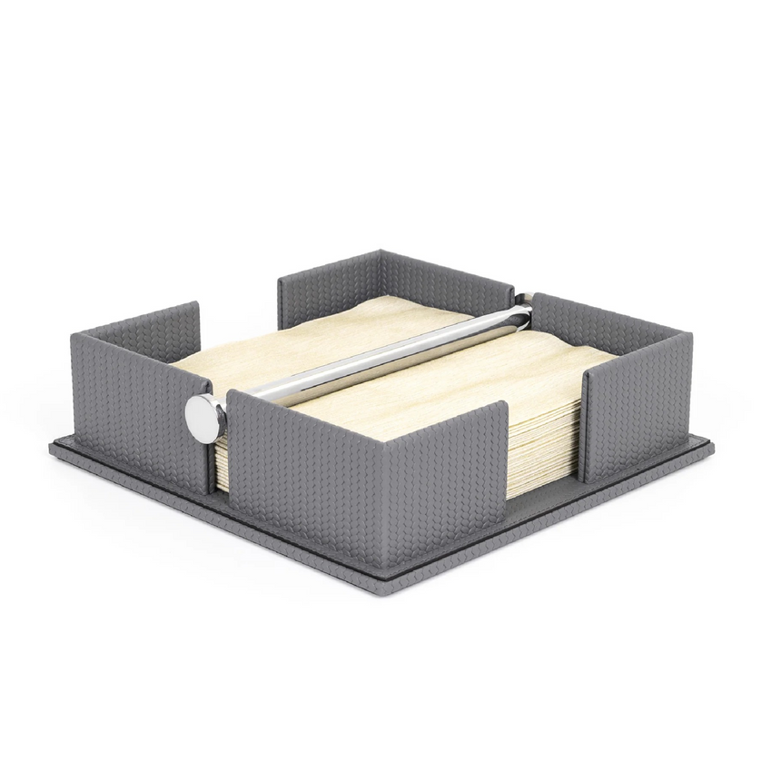 Leather Napkin Holder | Pinetti | Italianfurniture.com