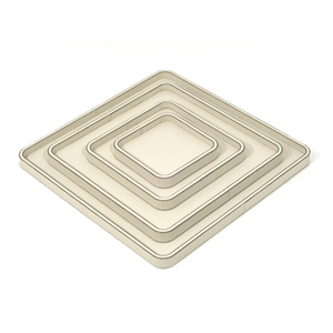 Square Leather Covered Tray | Pinetti Jane | Italianfurniture.com