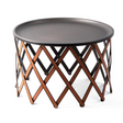 Bronzed Plate Folding Table | Pinetti Safari | Italianfurniture.com
