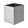 Genuine Leather Square Paper Bin S | Pinetti | Italianfurniture.com