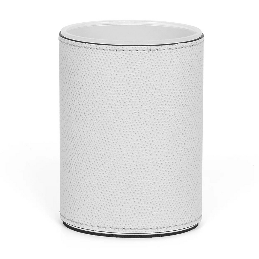 Oval Leather Toothbrush Holder | Pinetti Poseidon | Italianfurniture.com