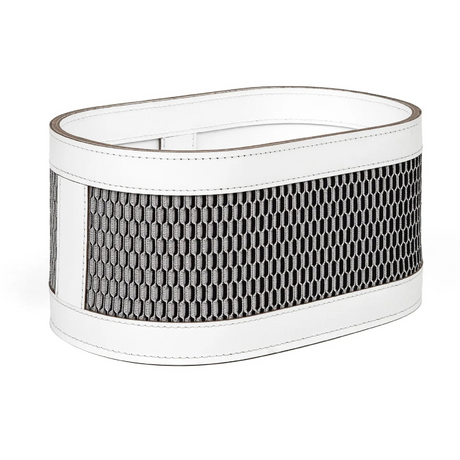 Leather & Cotton Washcloth Holder | Pinetti Nadia | italianfurniture.com