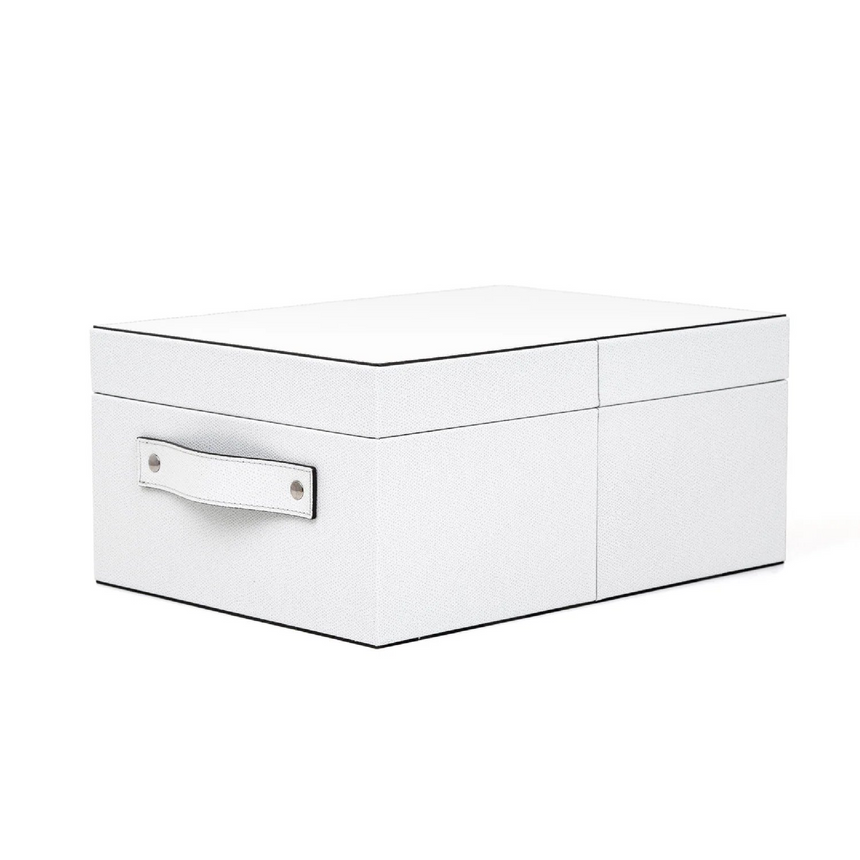 Calfskin Leather Closet Box | Pinetti Avio | Italianfurniture.com