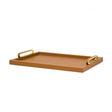 Leather Covered Wooden Tray | Pinetti Foscari | Italianfurniture.com