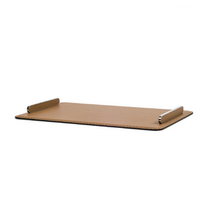 Leather Rectangular Decorative Tray | Pinetti Este | Italianfurniture.com