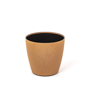 Leather Covered Flower Pot | Pinetti Silvy | Italianfurniture.com