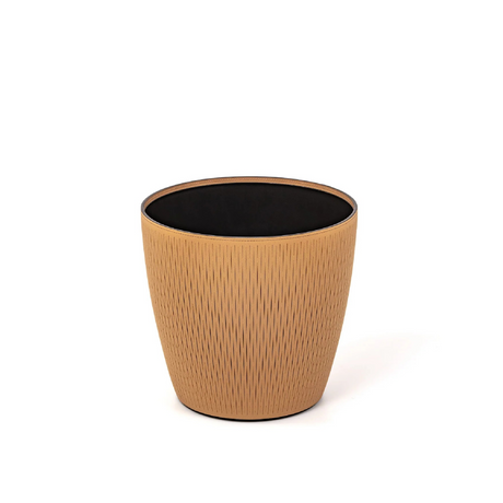 Leather Covered Flower Pot | Pinetti Silvy | Italianfurniture.com