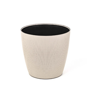 Leather Covered Flower Pot | Pinetti Silvy | Italianfurniture.com