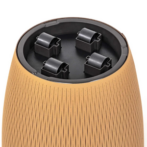 Leather Covered Flower Pot | Pinetti Silvy | Italianfurniture.com