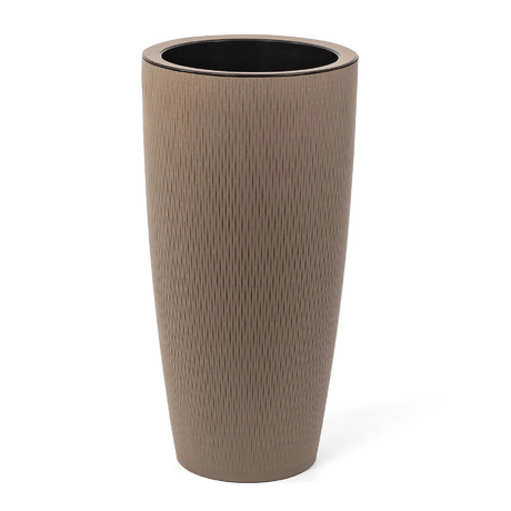 Leather Covered Plant Pot | Pinetti Silvy | Italianfurniture.com