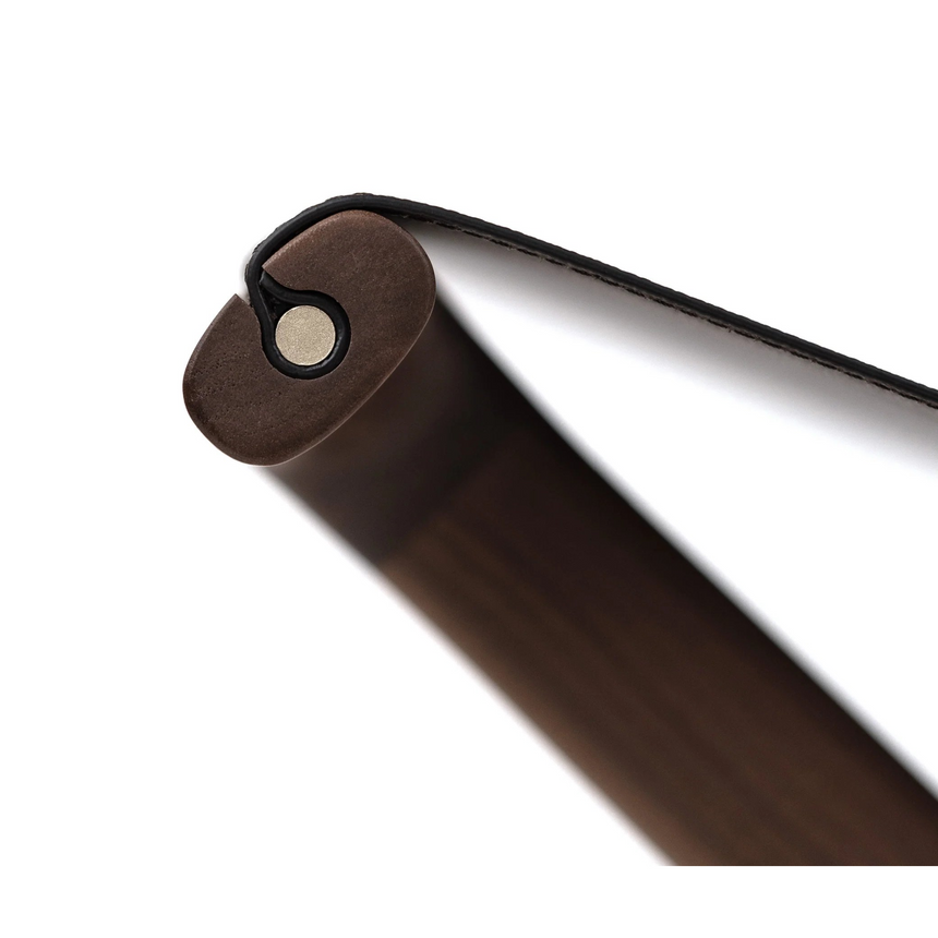 Outdoor Solid Walnut Folding Stool | Pinetti Chelsea | Italianfurniture.com