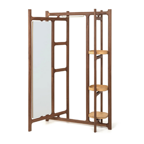 Leather Tray Valet Stand | Pinetti Chelsea | Italianfurniture.com