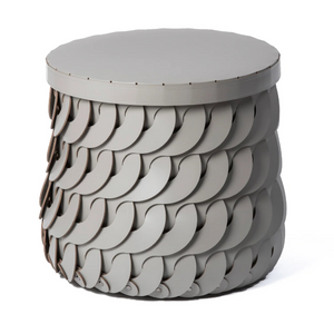 Leather Tall Basket | Pinetti Alicante | Italianfurniture.com