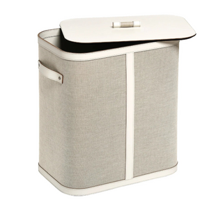 Leather Rectangular Basket | Pinetti Penelope | Italianfurniture.com