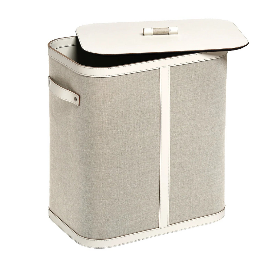 Leather Rectangular Basket | Pinetti Penelope | Italianfurniture.com