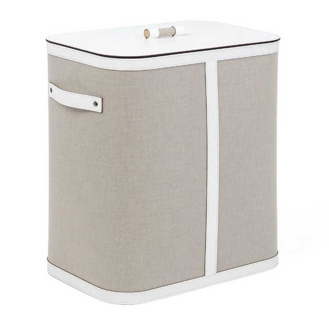 Leather Rectangular Basket | Pinetti Penelope | Italianfurniture.com