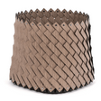 Wood Weave Square Basket | Pinetti Sestriere | Italianfuniture.com
