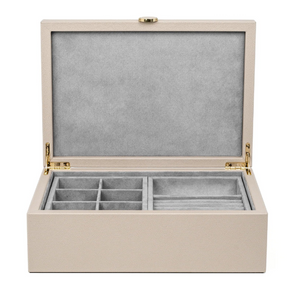 Leather Wrapped Jewelry Box | Pinetti Prestige | Italianfurniture.com