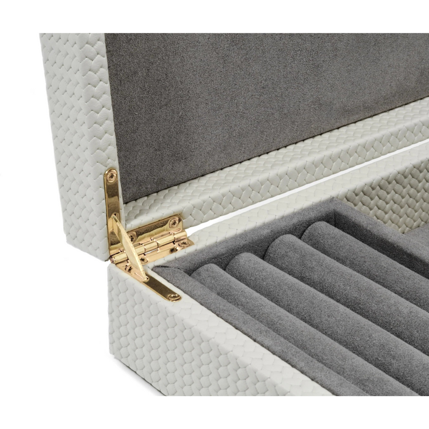 Leather Wrapped Jewelry Box | Pinetti Prestige | Italianfurniture.com