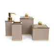 Leather Covered Bathroom Set | Pinetti Olimpia |  Italianfurniture.com