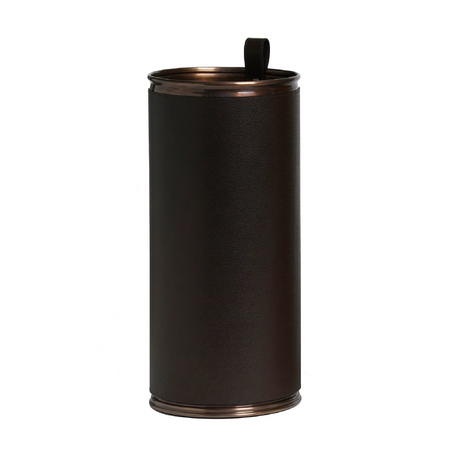 Leather Covered Umbrella Stand | Pinetti | Italianfurniture.com