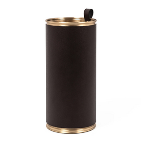 Leather Covered Umbrella Stand | Pinetti | Italianfurniture.com
