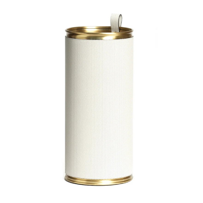 Leather Covered Umbrella Stand | Pinetti | Italianfurniture.com