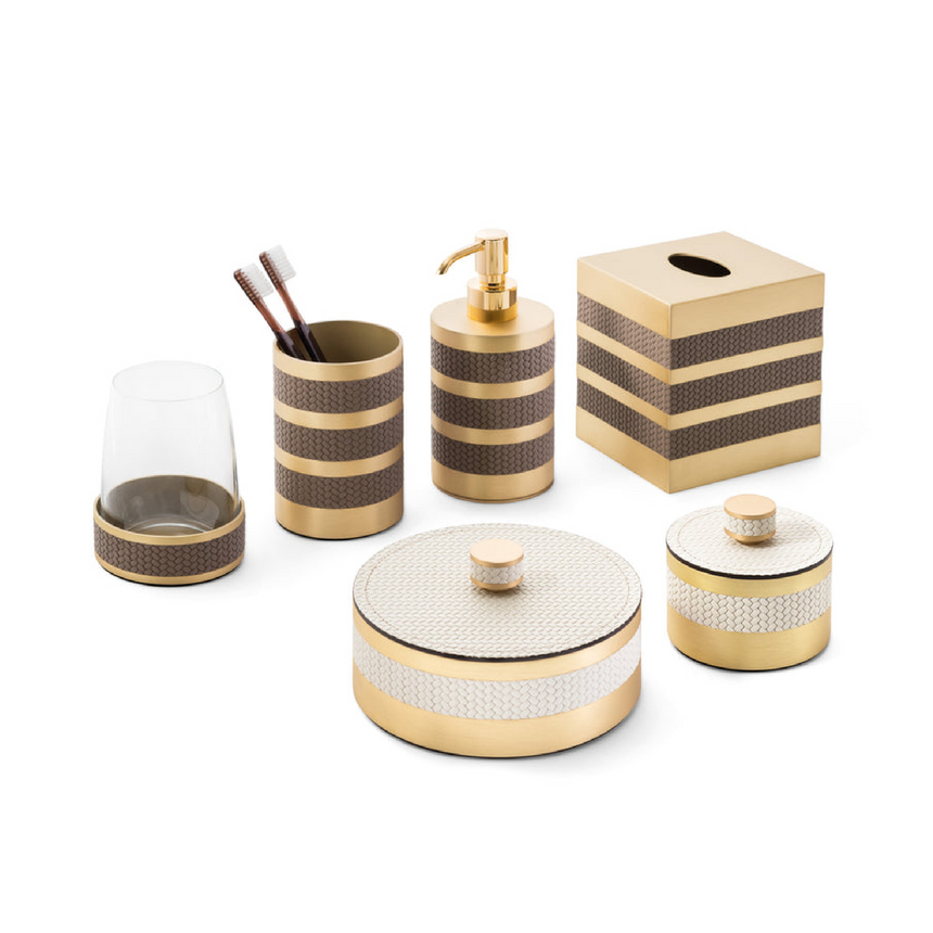 Square Metal Tissue Box | Pinetti Saturno | Italianfurniture.com