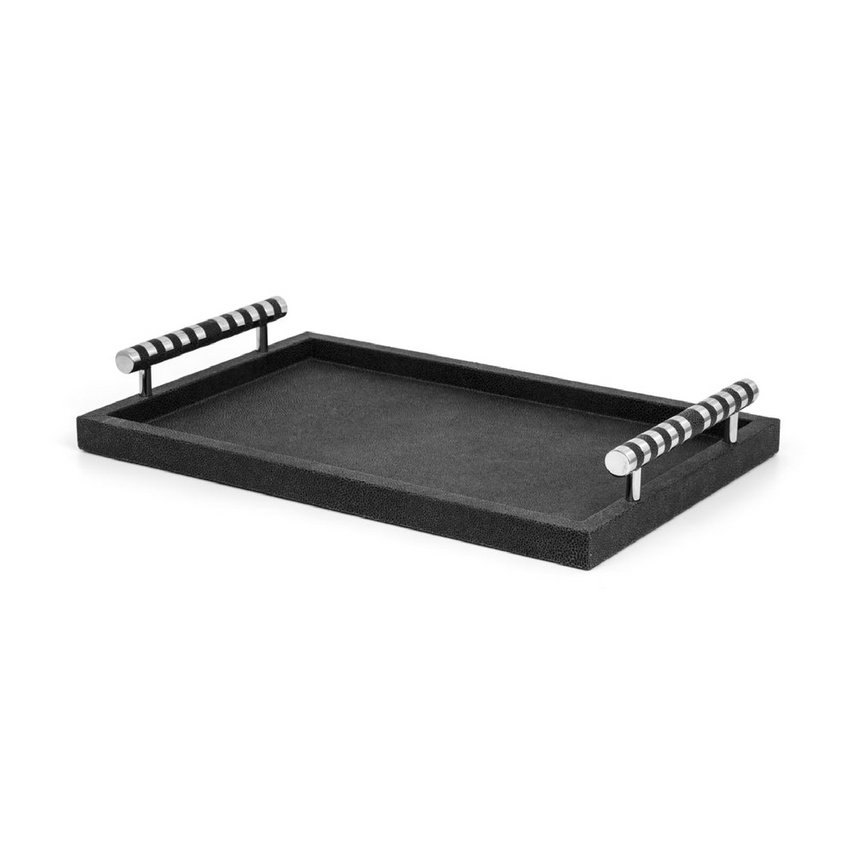 Embossed Shagreen Tray | Pinetti Saturno | Italianfurniture.com