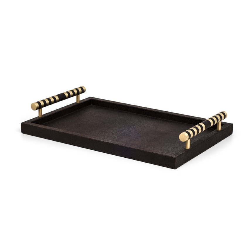Embossed Shagreen Tray | Pinetti Saturno | Italianfurniture.com