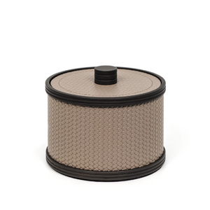 Leather Cotton Pad Holder | Pinetti Carol | Italianfurniture.com