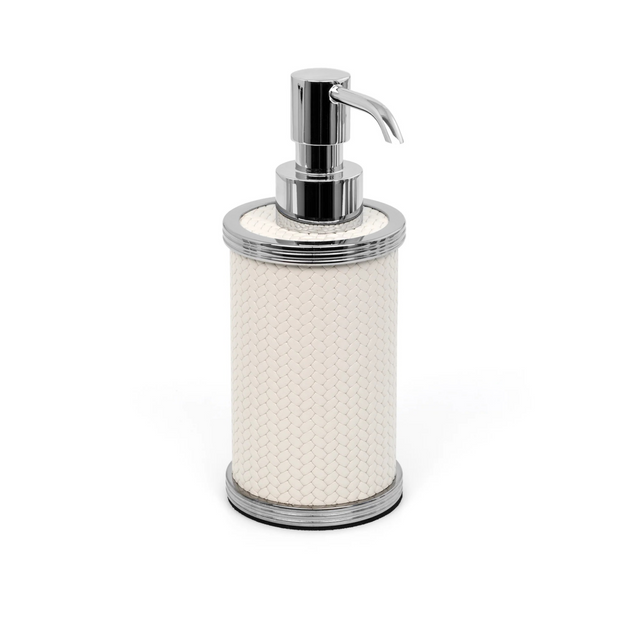 Leather Covered Soap Dispenser | Pinetti Carol | Italianfurniture.com