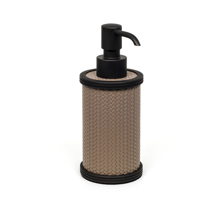 Leather Covered Soap Dispenser | Pinetti Carol | Italianfurniture.com