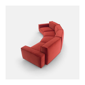 Piped Curve 4-Module Sofa | Arflex Marechiaro