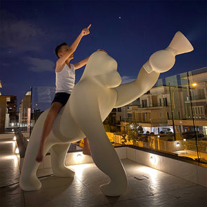 Gorilla Indoor/Outdoor Floor Lamp | Qeeboo Kong | Italianfurniture.com