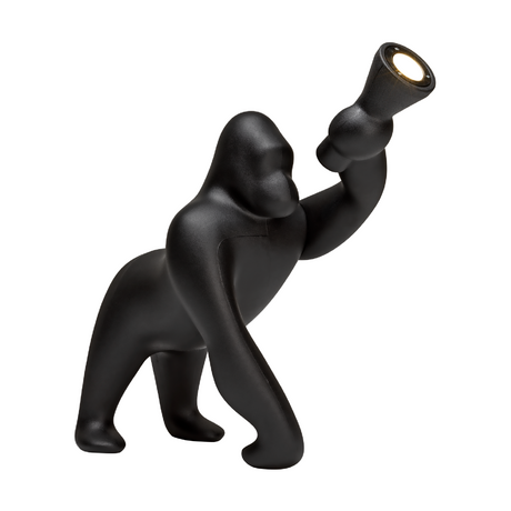 Gorilla-Shaped Table/Floor Lamp XS | Qeeboo Kong | Italianfurniture.com