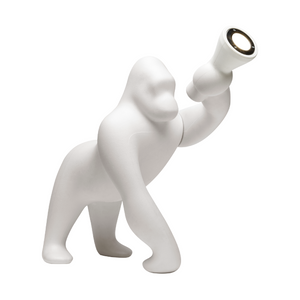 Gorilla-Shaped Table/Floor Lamp XS | Qeeboo Kong | Italianfurniture.com