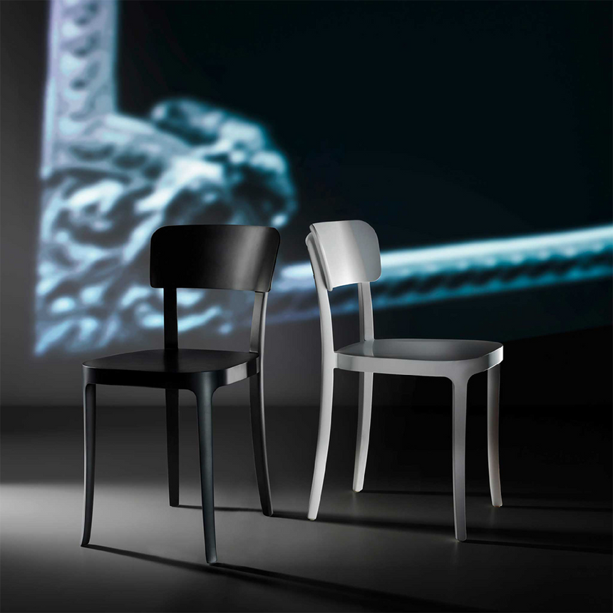 Modern Classic Dining Chairs (2) | Qeeboo K | Italianfurniture.com