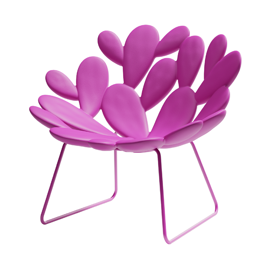 Cactus-Inspired Sledge Lounge Chair | Qeeboo | Italianfurniture.com