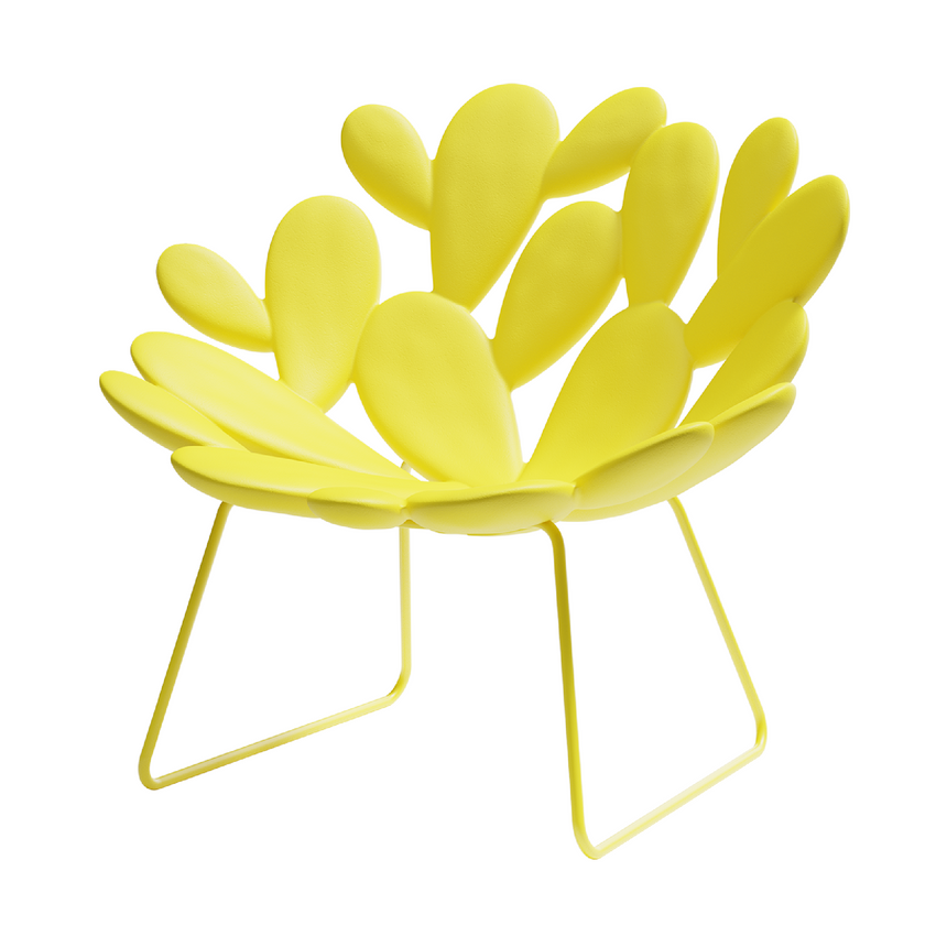 Cactus-Inspired Sledge Lounge Chair | Qeeboo | Italianfurniture.com