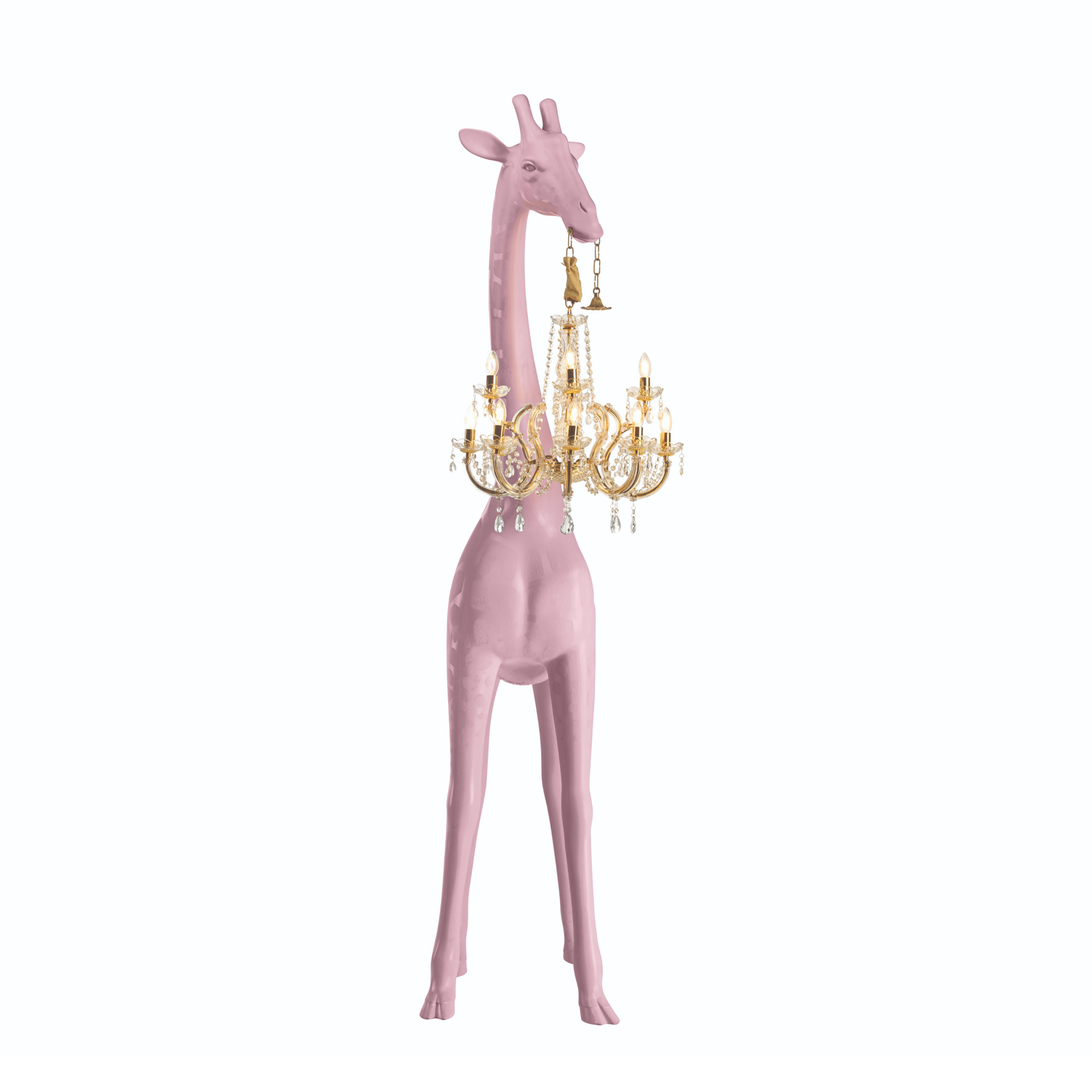 Giraffe Statue Floor Lamp | Qeeboo Giraffe in Love | Italianfurniture.com